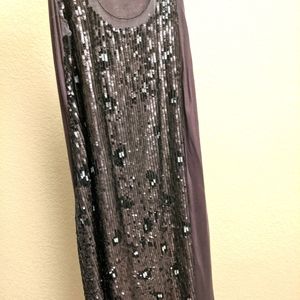 Chan luu sequin shift dress